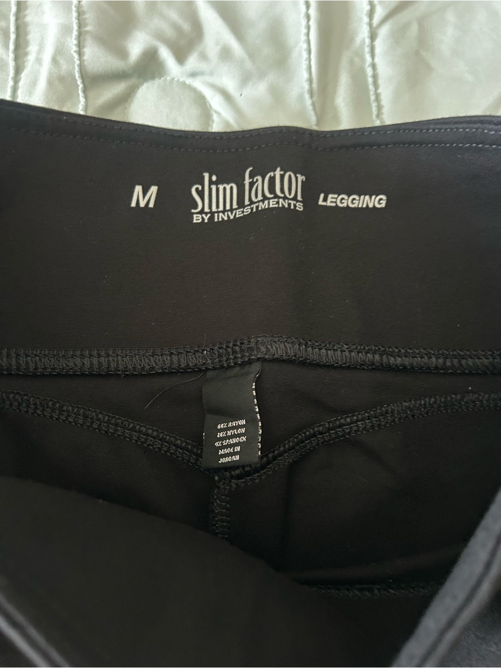 Investments Slim Factor Legging - Black